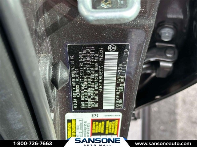 2021 Toyota Camry XSE V6