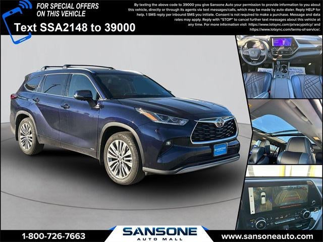 2025 Toyota Highlander Hybrid Platinum