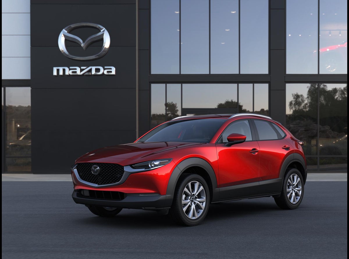 2026 Mazda CX-30 front three-quarter exterior view