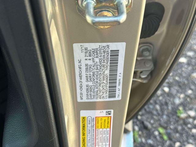 2018 Honda Accord EX-L