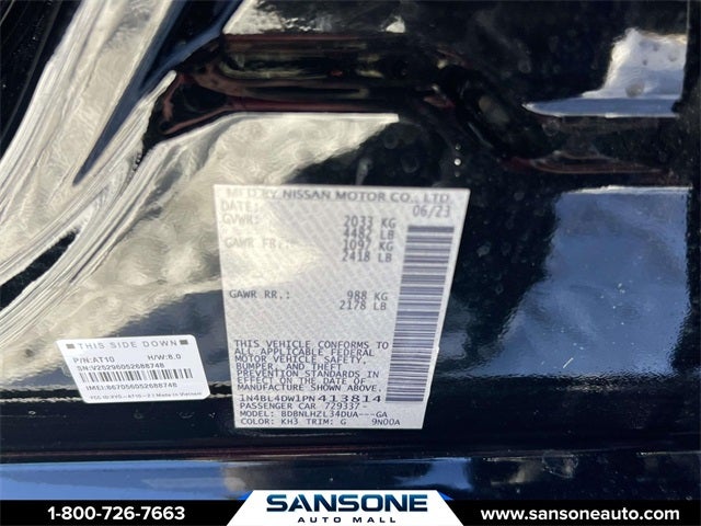 2023 Nissan Altima 2.5 SV