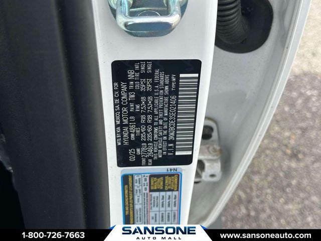 2025 Hyundai Tucson SEL