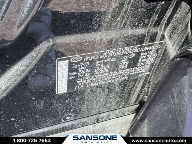 2022 Hyundai Santa Fe SE