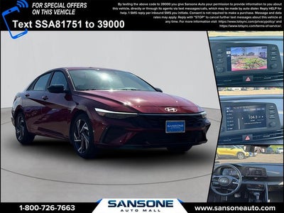 2025 Hyundai Elantra SEL Sport