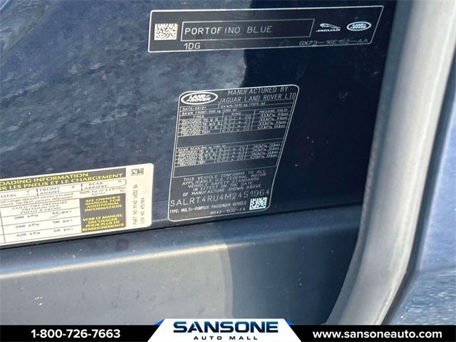 2021 Land Rover Discovery S R-Dynamic