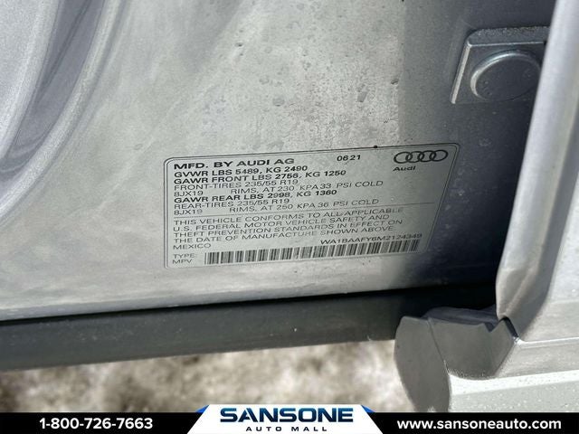 2021 Audi Q5 45 Premium Plus quattro