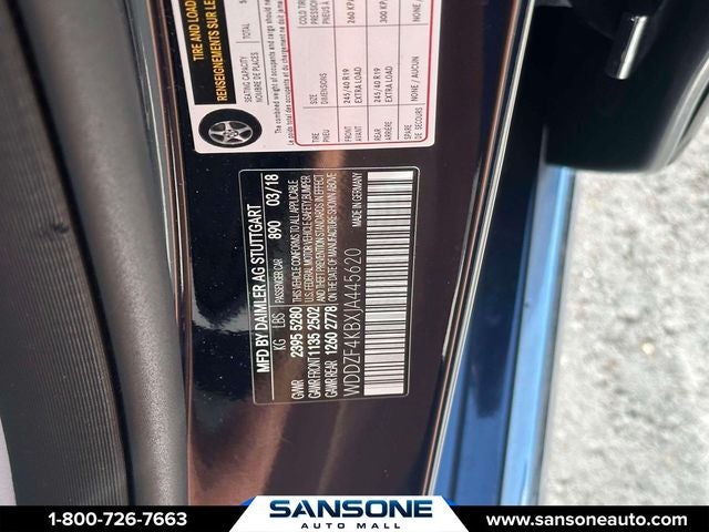 2018 Mercedes-Benz E-Class E 300 4MATIC®