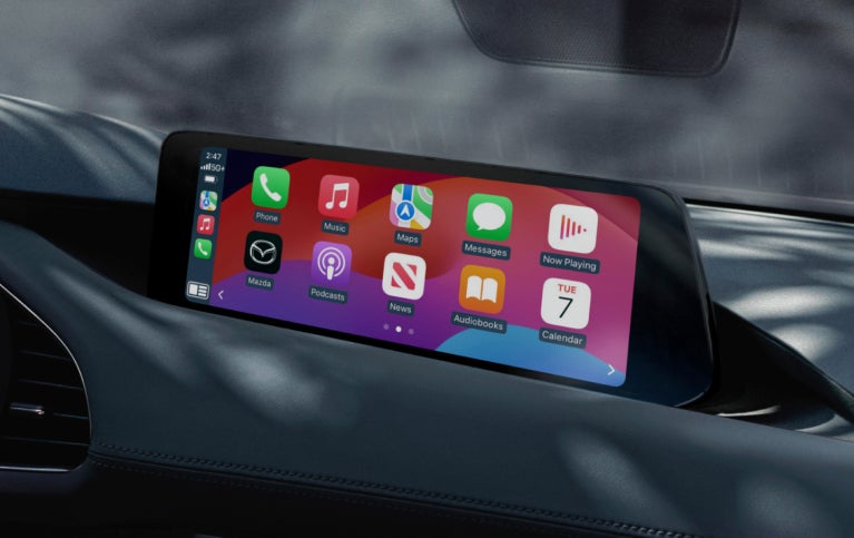 2025 Mazda 3 Sedan -Apple CarPlay Integration Feature | Sansone Mazda in Woodbridge NJ