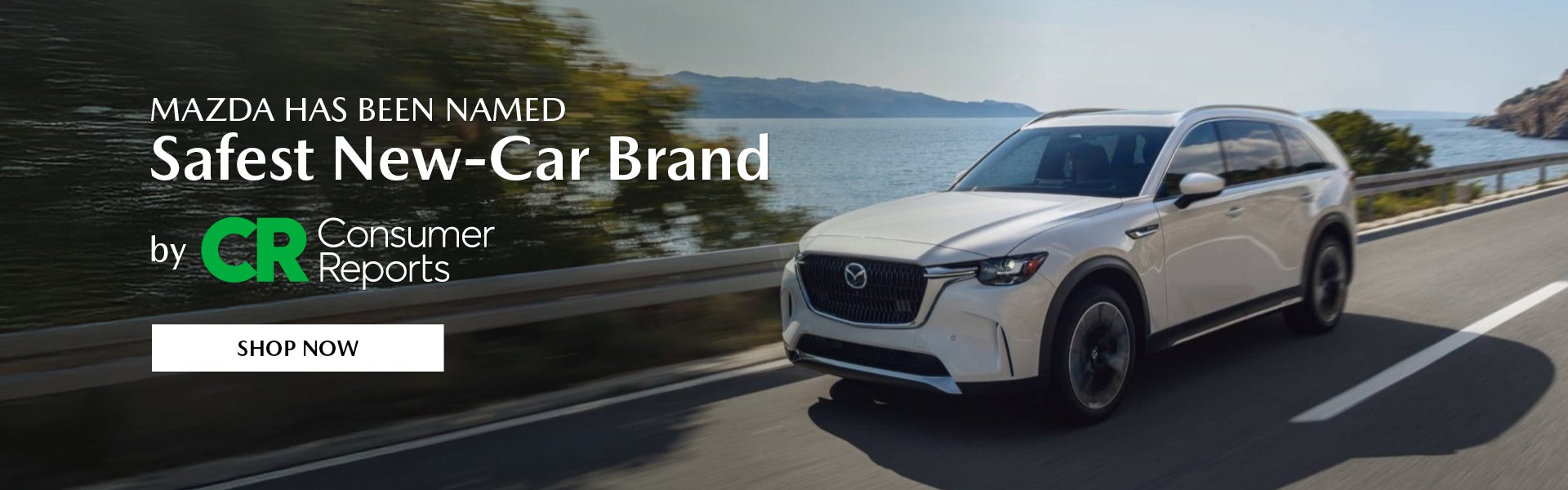 Mazda has been named safest new card brand.