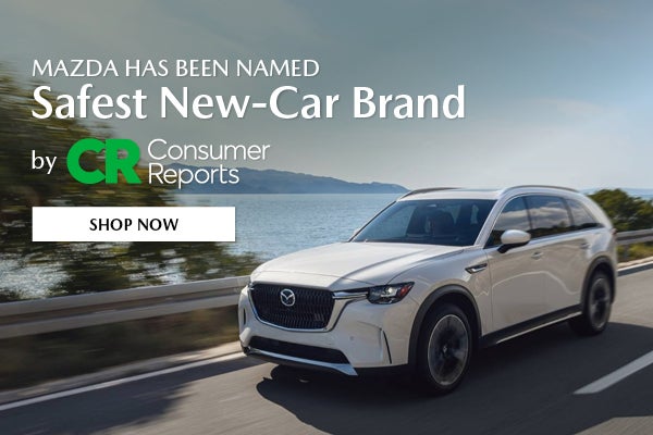 Mazda has been named safest new card brand.