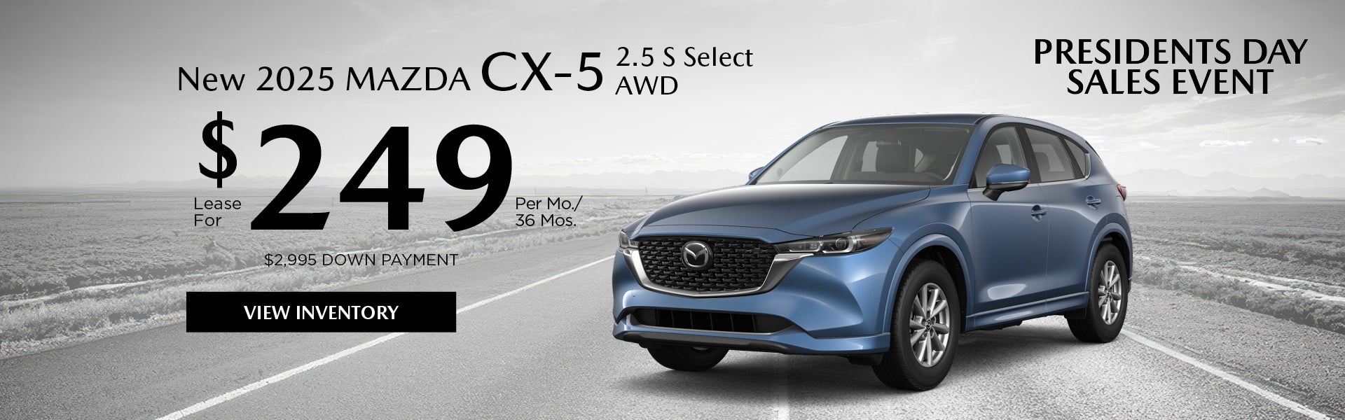 New 2025 Mazda CX-5 2.5 S Select AWD