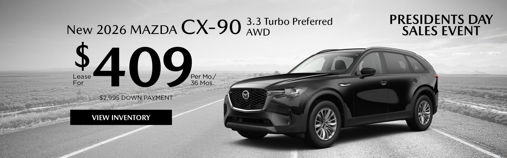 New 2026 Mazda CX-90 3.3 Turbo Preferred AWD