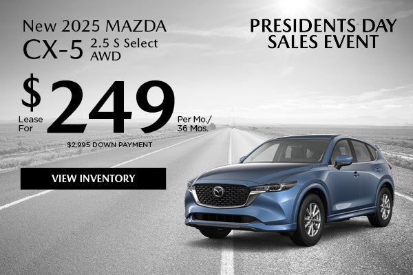 New 2025 Mazda CX-5 2.5 S Select AWD