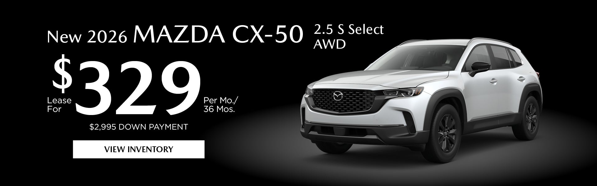 New 2026 Mazda CX-50 2.5 S Select AWD