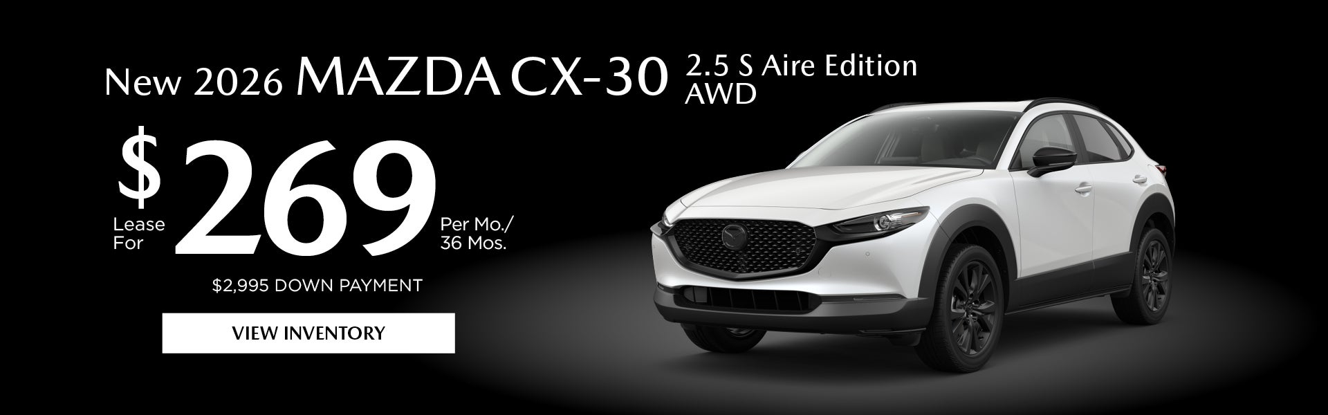 New 2026 Mazda CX-30 2.5 S Aire Edition AWD