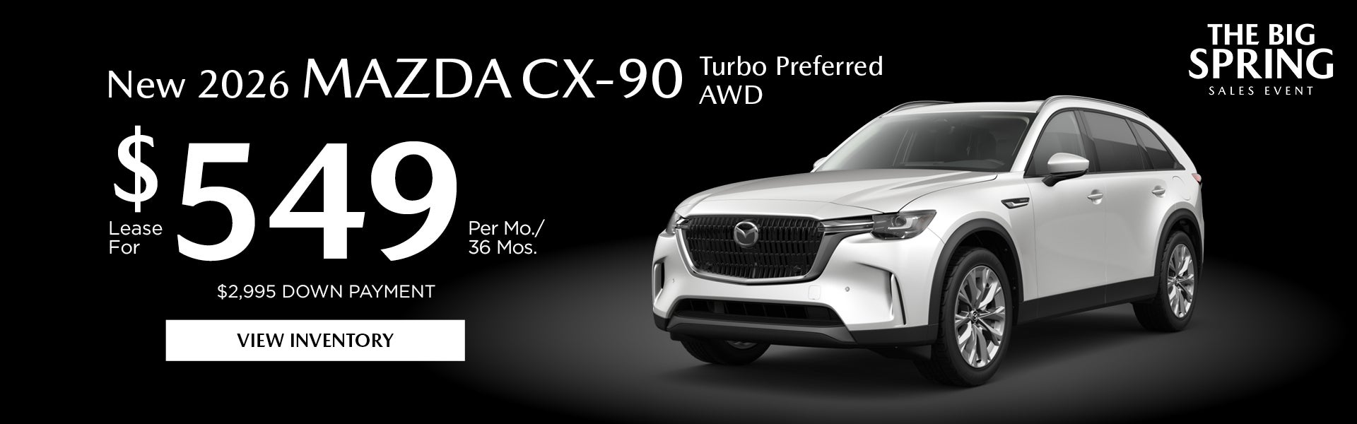 New 2026 Mazda CX-90 Turbo Preferred AWD