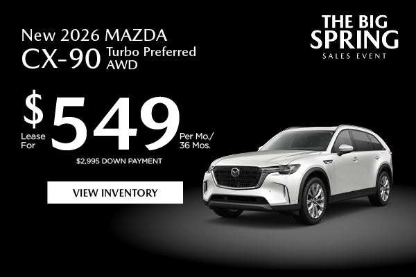 New 2026 Mazda CX-90 Turbo Preferred AWD