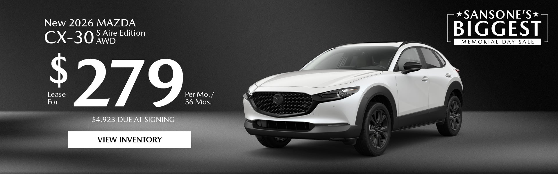 New 2026 Mazda CX-30 S Aire Edition AWD