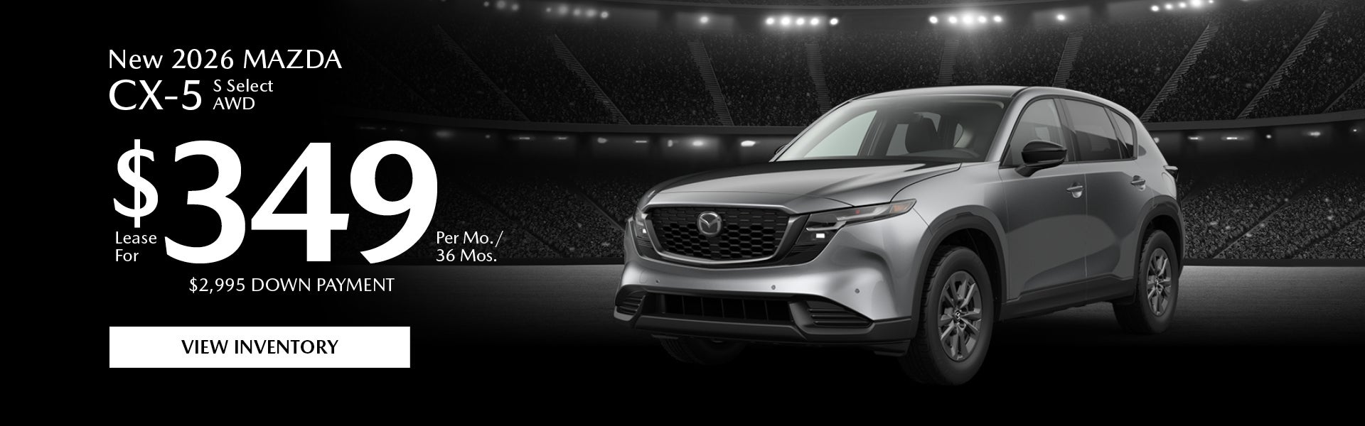 New 2026 Mazda CX-5 S Select AWD