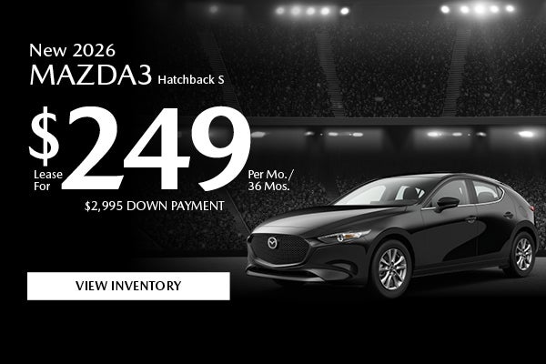 New 2026 Mazda3 Hatchback S