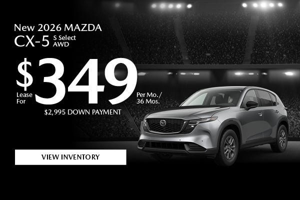 New 2026 Mazda CX-5 S Select AWD