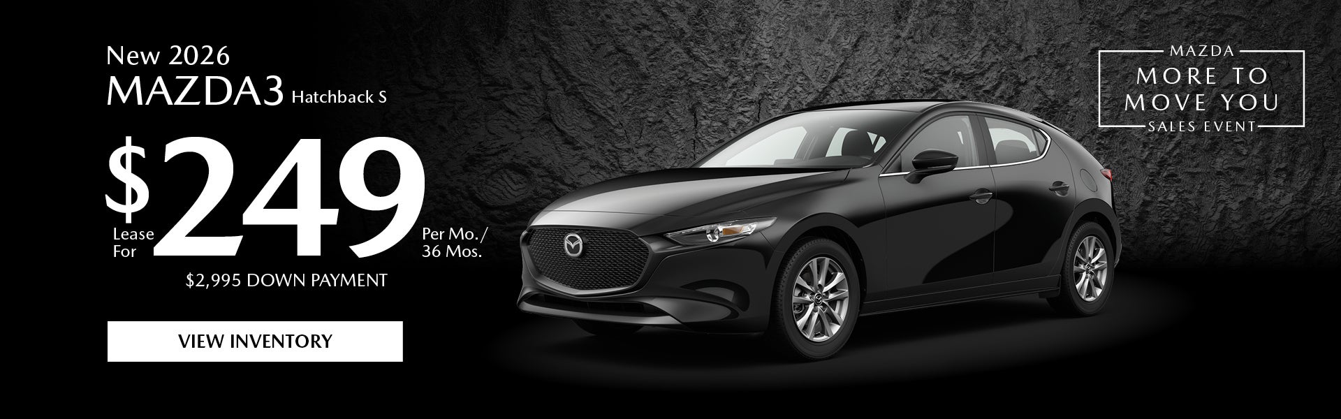 New 2026 Mazda3 Hatchback S
