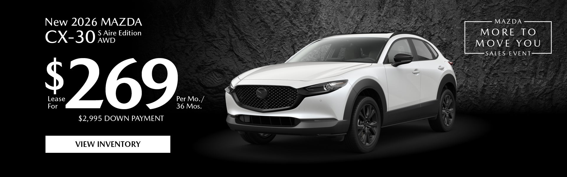 New 2026 Mazda CX-30 S Aire Edition AWD