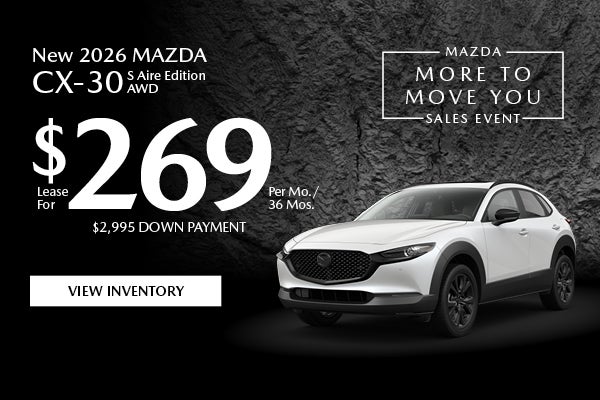 New 2026 Mazda CX-30 S Aire Edition AWD
