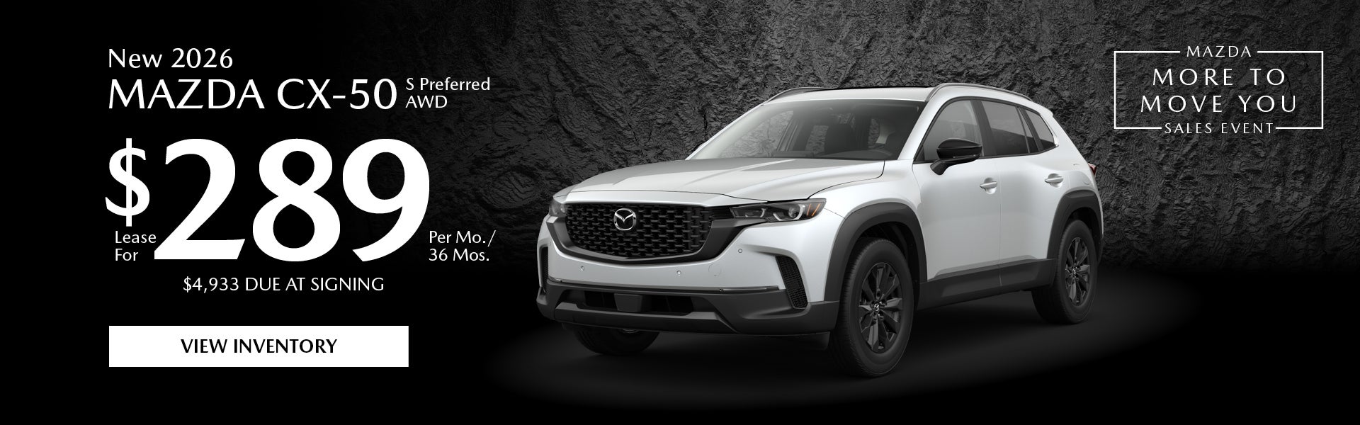 New 2026 Mazda CX-50 S Preferred AWD