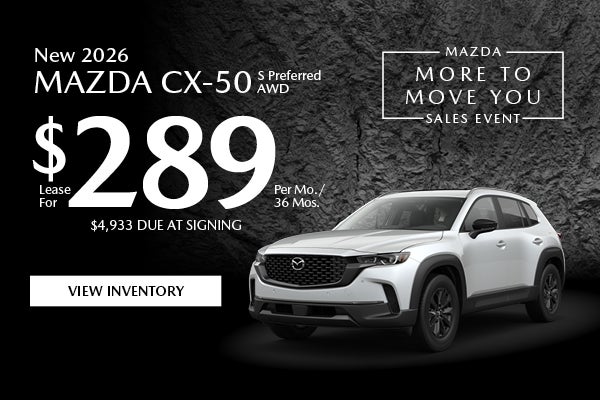New 2026 Mazda CX-50 S Preferred AWD