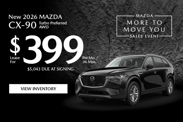 New 2026 Mazda CX-90 Turbo Preferred AWD