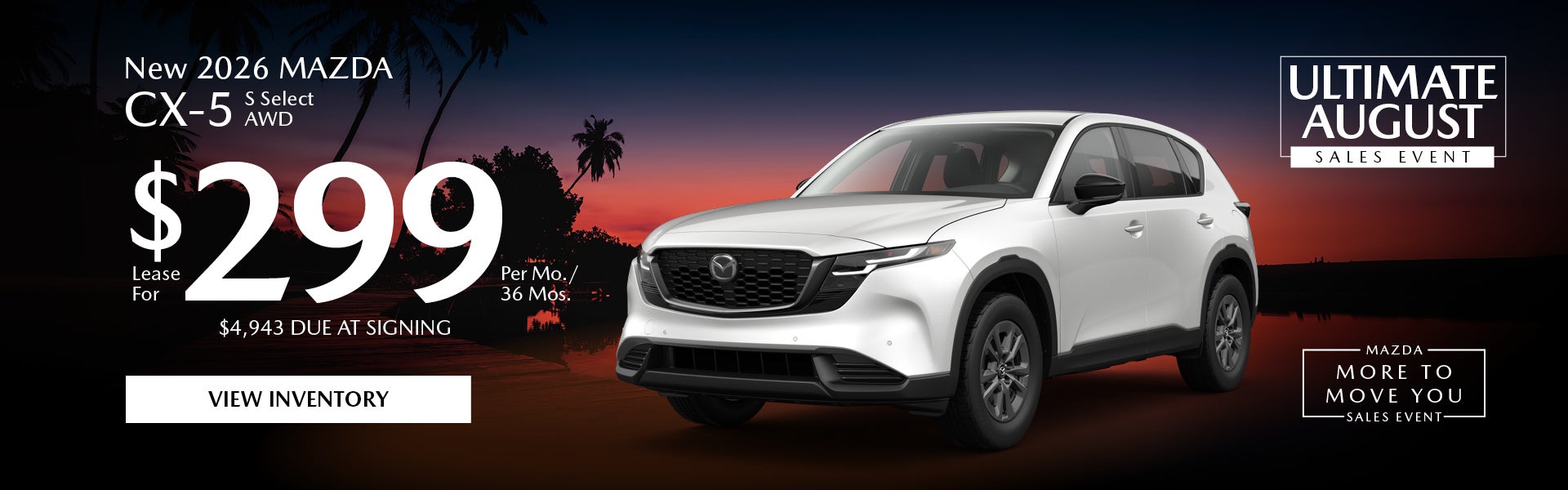 New 2026 Mazda CX-5 S Select AWD