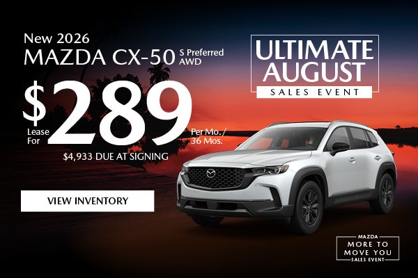 New 2026 Mazda CX-50 S Preferred AWD