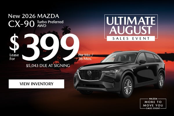New 2026 Mazda CX-90 Turbo Preferred AWD