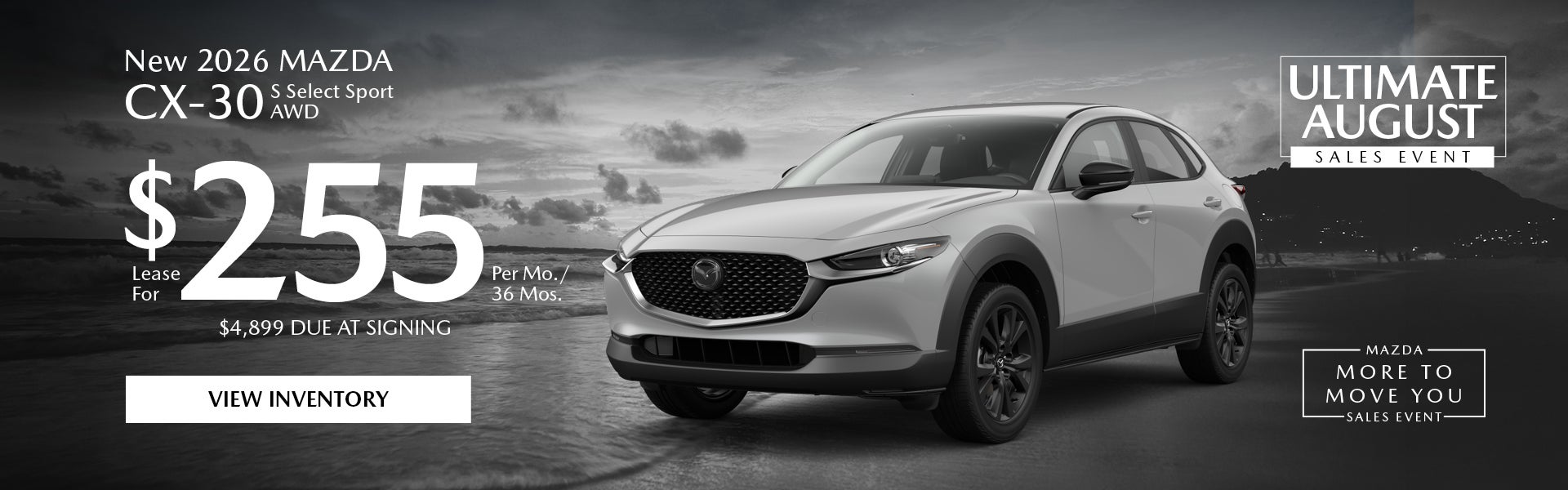 New 2026 Mazda CX-30 S Select Sport AWD