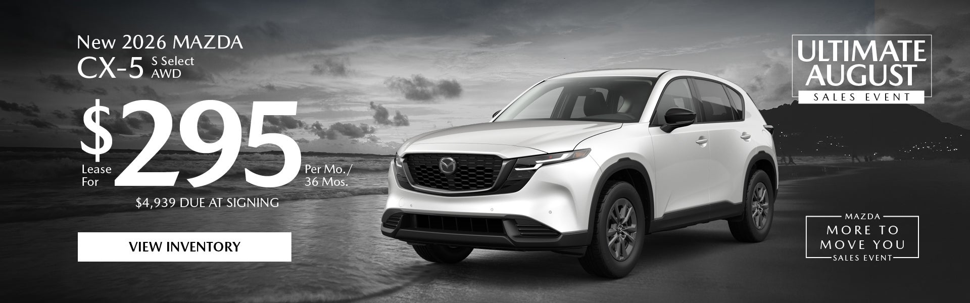 New 2026 Mazda CX-5 S Select AWD