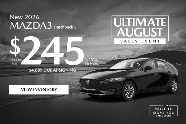 New 2026 Mazda3 Hatchback S 