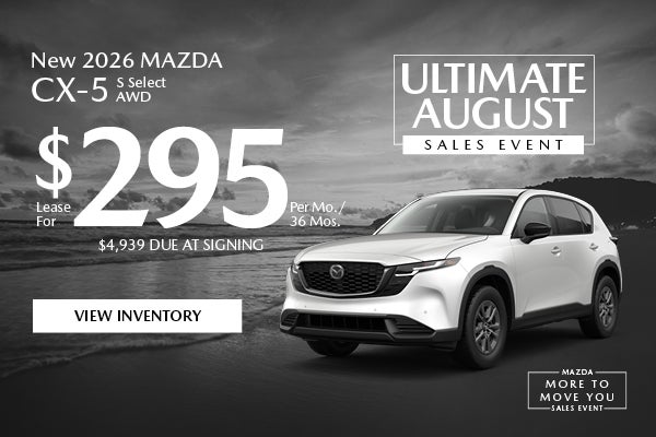 New 2026 Mazda CX-5 S Select AWD