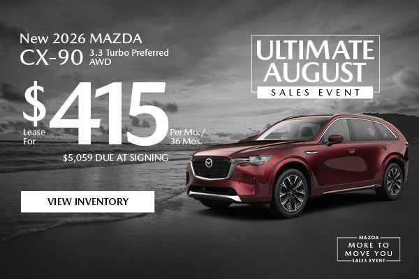 New 2026 Mazda CX-90 3.3 Turbo Preferred AWD