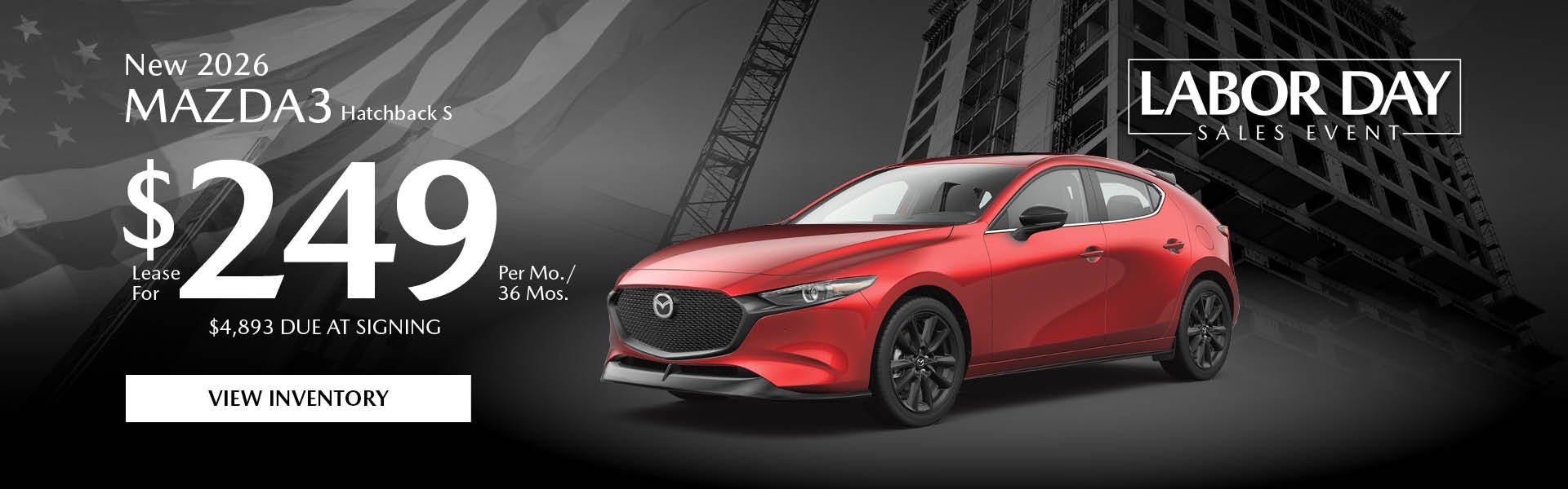 New 2026 Mazda3 Hatchback S