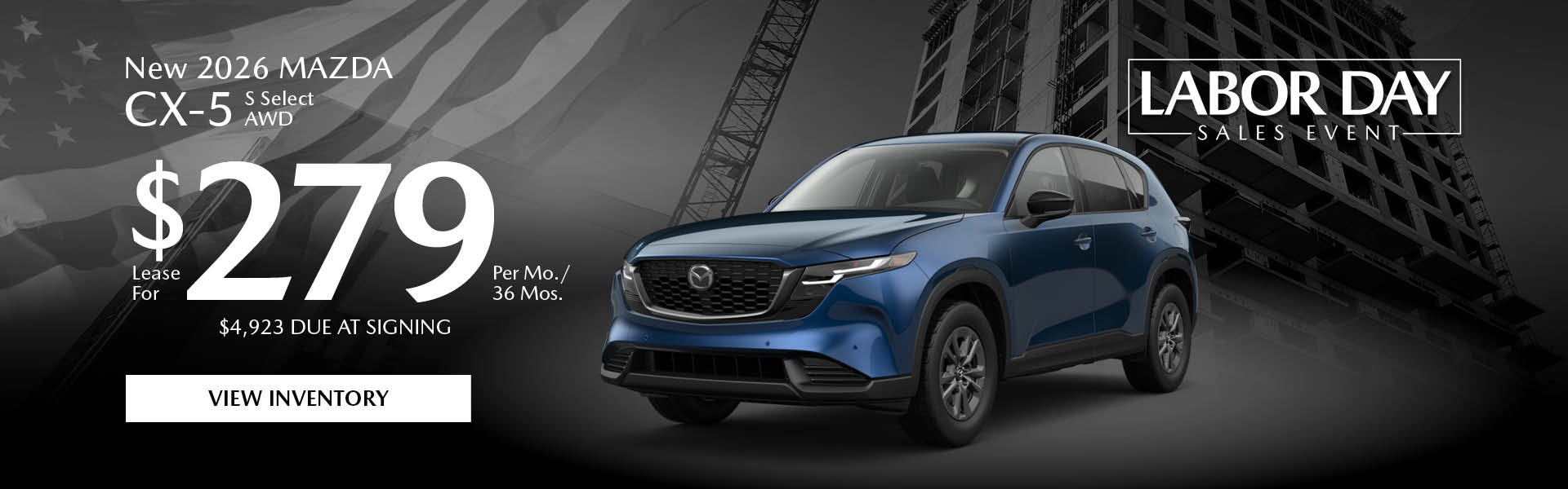 New 2026 Mazda CX-5 S Select AWD