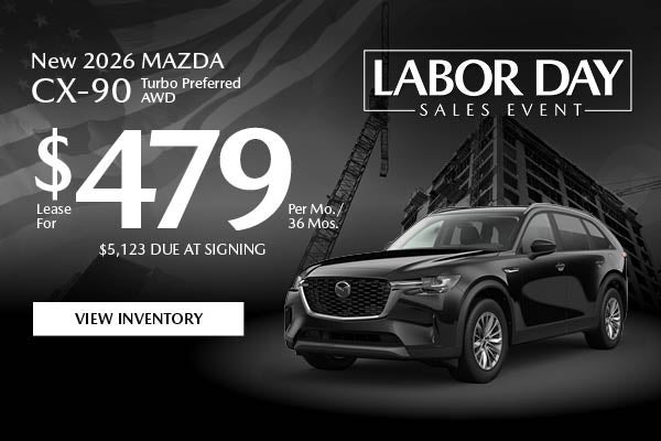 New 2026 Mazda CX-90 Turbo Preferred AWD