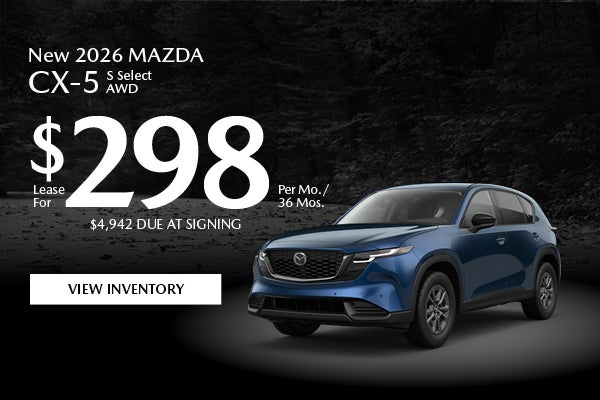New 2026 Mazda CX-5 S Select AWD