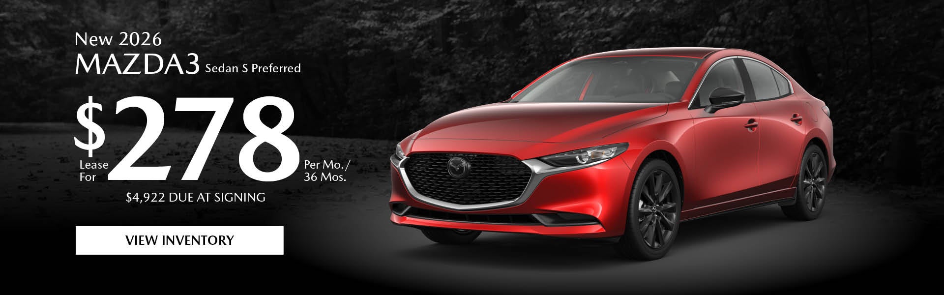New 2026 Mazda3 Sedan S Preferred