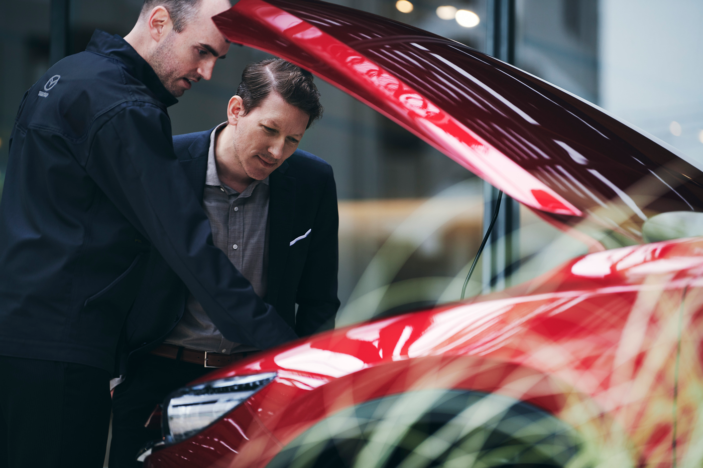 Service at Sansone Mazda